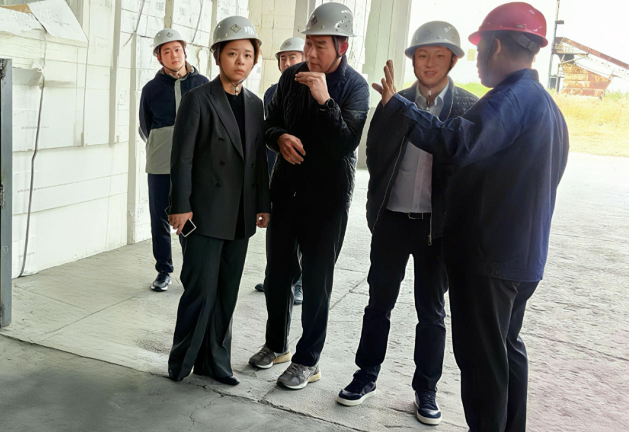 富春环保党委书记、董事长万娇一行赴山东中茂检查指导